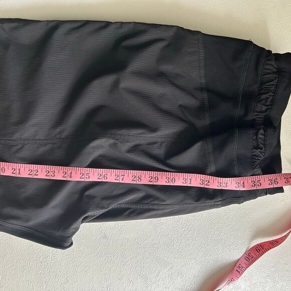 Lululemon Dance Studio Crop Pants Black | Size 14 | Drawstring Waist Lightweight - Picture 6 of 9